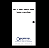 Not a Secret Door Magnet